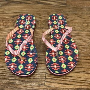 Women's Vera Bradley size 9 flip flops
